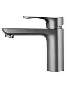 Смеситель для раковины WONZON & WOGHAND Line, Темный графит (WW-A40732-BGG) купить в интернет-магазине сантехники Sanbest