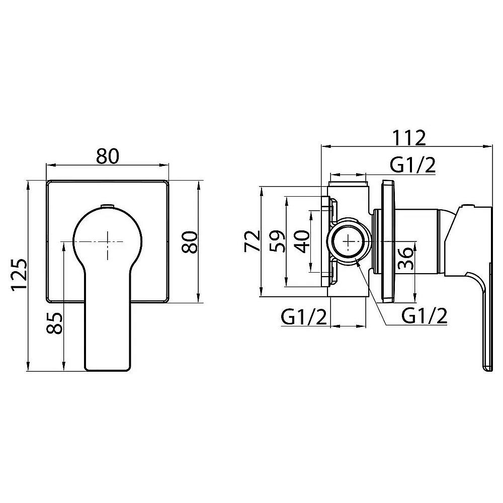 Гигиенический душ Elghansa Berkshire 34Q0743-Black (Set-824) черный купить в интернет-магазине сантехники Sanbest