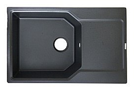 Мойка кухонная Kaiser KMM-5178 BS черный мрамор купить в интернет-магазине сантехники Sanbest