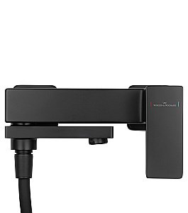 Смеситель для ванны с душем WONZON & WOGHAND CUBE 2.0 WW-88037068-MB черный матовый купить в интернет-магазине сантехники Sanbest