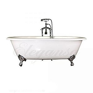 Ванна чугунная Elegansa Gretta V0000047 170x75 белая купить в интернет-магазине Sanbest
