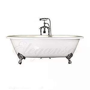 Ванна чугунная Elegansa Gretta V0000047 170x75 белая купить в интернет-магазине Sanbest