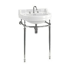 Консоль с раковиной Burlington Edwardian B6 3TH для ванной в интернет-магазине сантехники Sanbest