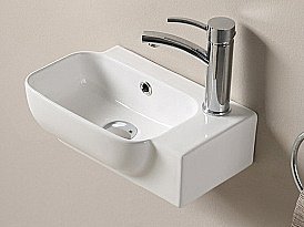 Раковина CeramaLux N 78580L левая купить в интернет-магазине сантехники Sanbest