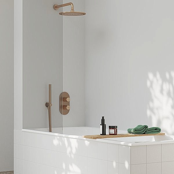 Смеситель для душа Ravak Espirit X070363 розовое золото купить в интернет-магазине сантехники Sanbest