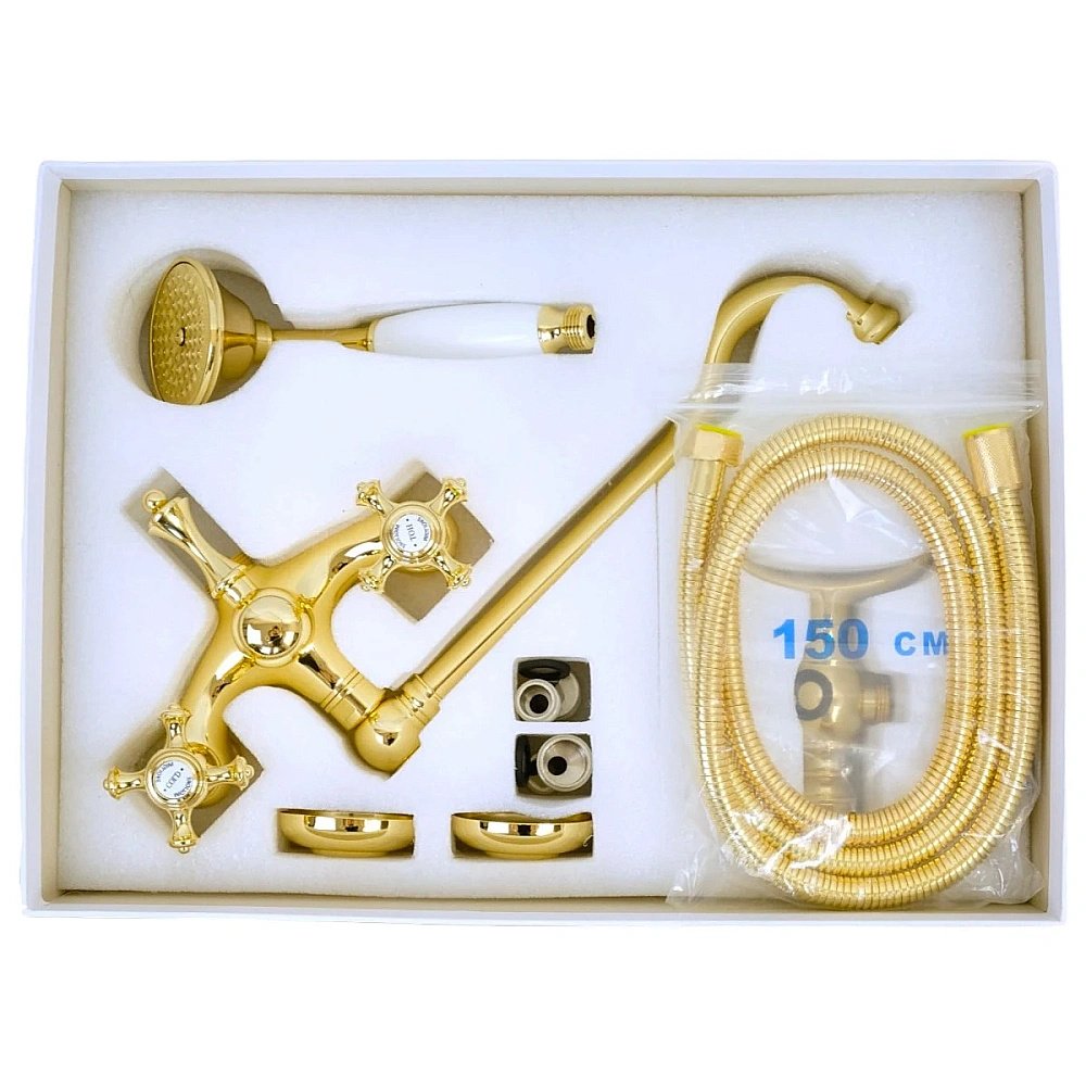 Душевая система Migliore PRESTIGE 32783 золото купить в интернет-магазине сантехники Sanbest