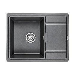 Мойка кухонная Paulmark Weimar PM216550-DG Серая купить в интернет-магазине сантехники Sanbest