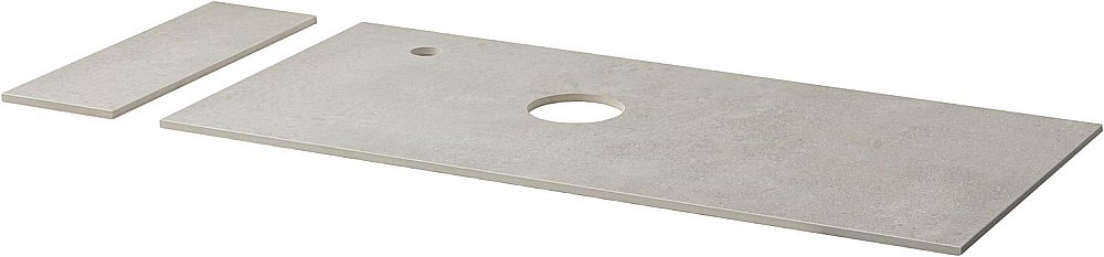 Столешница Aquanet Nova Lite Loft 90 L TF01 серый для ванной в интернет-магазине сантехники Sanbest