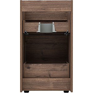 Тумба с раковиной Aquanet Токио 58 333648 дуб веллингтон для ванной в интернет-магазине Sanbest