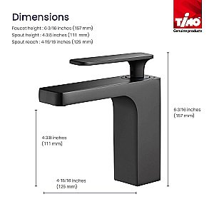 Смеситель для раковины Timo Torne 4360/03G купить в интернет-магазине сантехники Sanbest