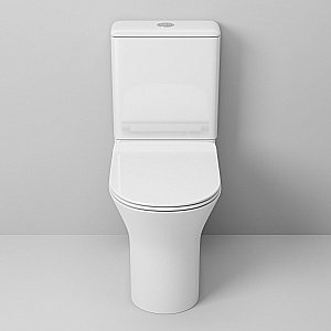 Унитаз напольный Grossman GR-4443 безободковый, с бачком, с крышкой микролифт купить в интернет-магазине Sanbest