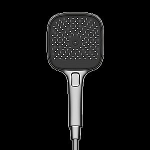 Душевая лейка Sancos Nok square SC6002GG вороненая сталь/черный матовый купить в интернет-магазине сантехники Sanbest