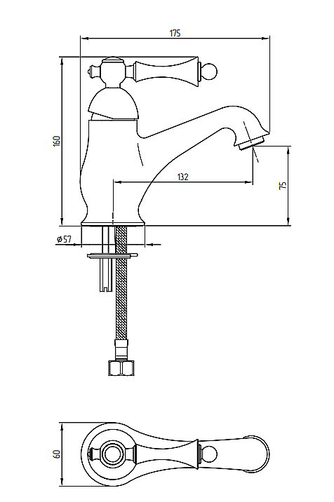 Смеситель для раковины Migliore Bomond NEW 26877 хром купить в интернет-магазине сантехники Sanbest