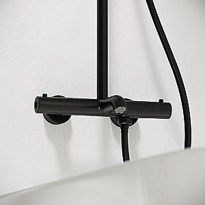 Душевая система Sancos Game SC3001LMB черный матовый купить в интернет-магазине сантехники Sanbest