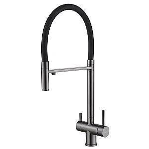 Смеситель для кухни Abber Wasser Kreis AF81141NG никель купить в интернет-магазине сантехники Sanbest