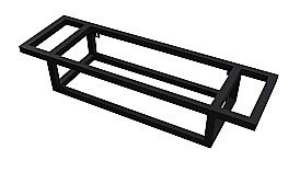 Консоль подвесная Grossman МЕТРИС 50 105003 черная купить в интернет-магазине сантехники Sanbest