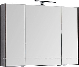 Зеркальный шкаф Aquanet Остин 105 дуб кантербери купить в интернет-магазине сантехники Sanbest