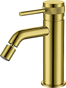 Смеситель для биде Allen Brau Priority 3.0 5.31A04-GB золото брашированное купить в интернет-магазине сантехники Sanbest