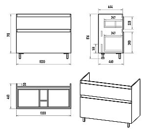 Тумба с раковиной Misty Лаки -100 П-Лак-01100-0112Я белая для ванной в интернет-магазине Sanbest