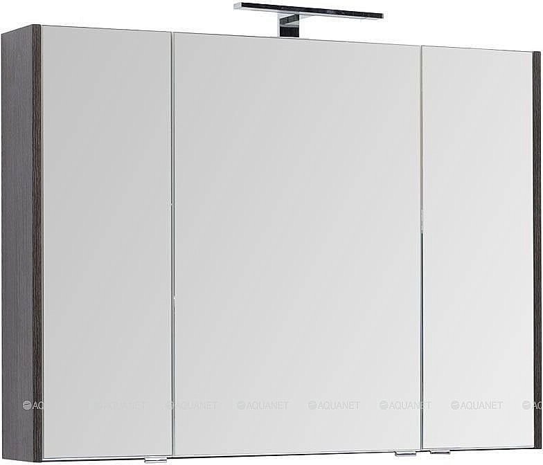 Зеркальный шкаф Aquanet Остин 105 дуб кантербери купить в интернет-магазине сантехники Sanbest
