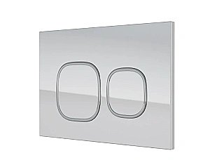 Кнопка для инсталляции OWL 1975 Glas Knapp08GW белая купить в интернет-магазине сантехники Sanbest