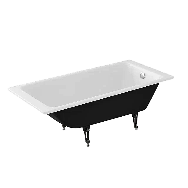 Ванна чугунная Delice Eclat Elite DLR230621R-AS 170х70 белая купить в интернет-магазине Sanbest