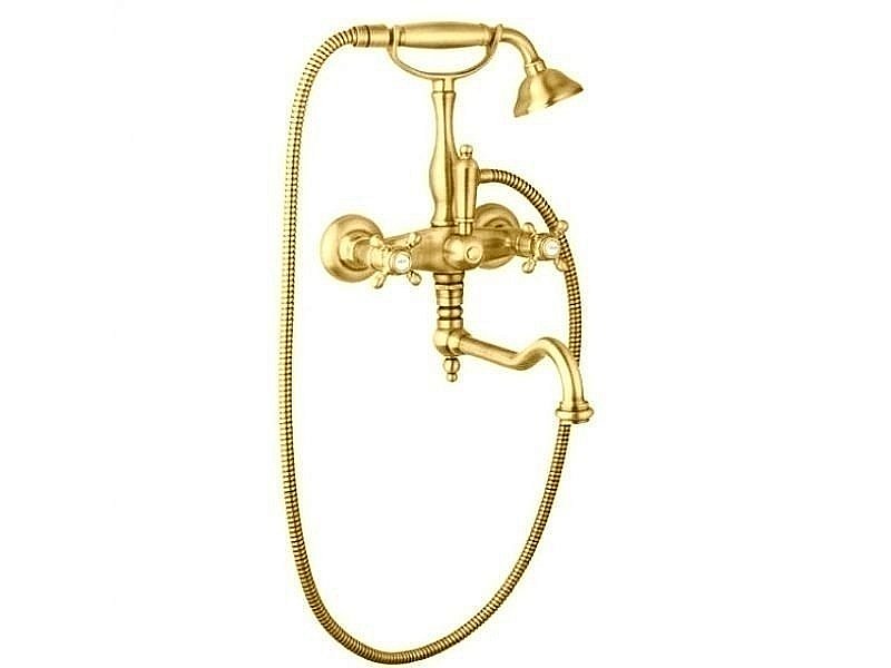 Смеситель для ванны Cezares GOLF-VDF-01 золото/ручка металл купить в интернет-магазине сантехники Sanbest