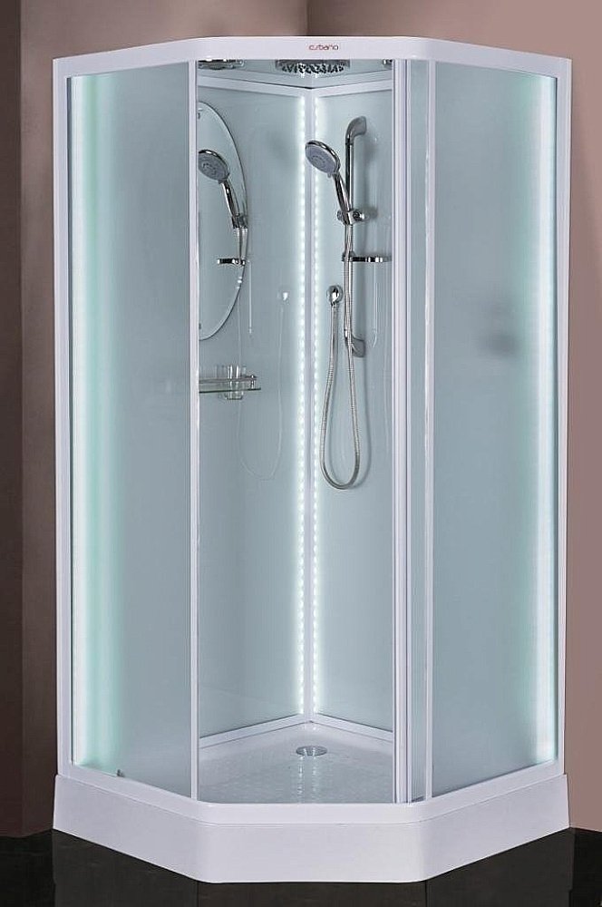 Душевая кабина Esbano Elegancia Led ES-L 90PR 90х90 купить в интернет-магазине Sanbest