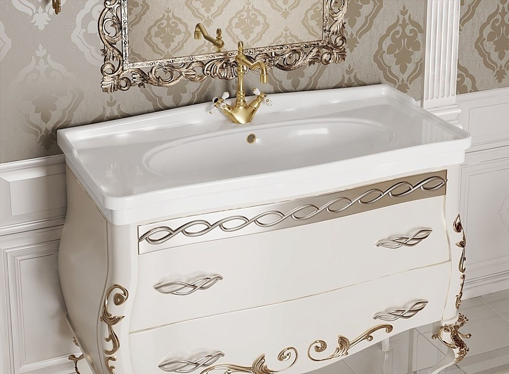 Раковина Grossman Модерн 105 30105 белая купить в интернет-магазине Sanbest