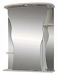 Зеркальный шкаф Misty Каприз 55 белый правое купить в интернет-магазине сантехники Sanbest