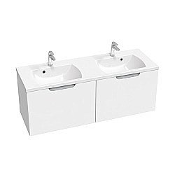 Тумба с раковиной Ravak CLASSIC II SD 130 белая/серая для ванной в интернет-магазине Sanbest