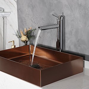 Смеситель для раковины Gid Berlin SS080-CH-D хром купить в интернет-магазине сантехники Sanbest