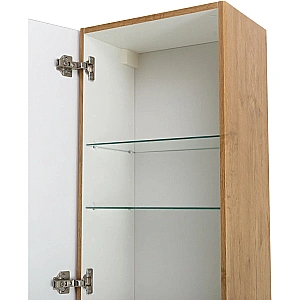 Шкаф-пенал подвесной BelBagno DUE-1500-2A-SC-RN-P 150 Rovere Nature для ванной в интернет-магазине сантехники Sanbest