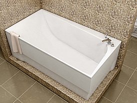 Акриловая ванна Boomerang 180x80 правая купить в интернет-магазине сантехники Sanbest