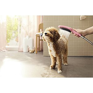Душевая лейка для собак Hansgrohe DogShower 26640560 розовый купить в интернет-магазине сантехники Sanbest