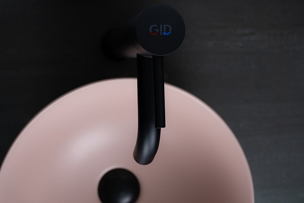 Раковина накладная Gid 9081pkm розовая матовая купить в интернет-магазине Sanbest