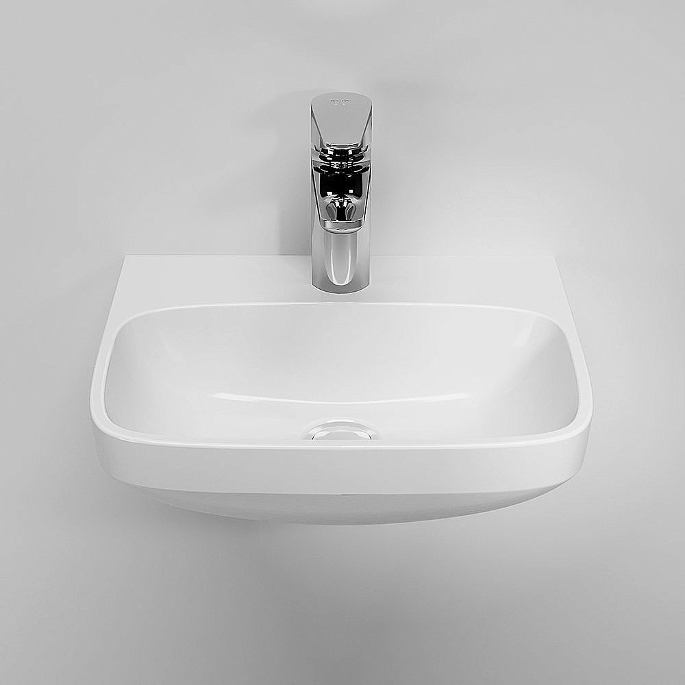 Раковина подвесная AM.PM Inspire 38 C504811WH белая купить в интернет-магазине Sanbest