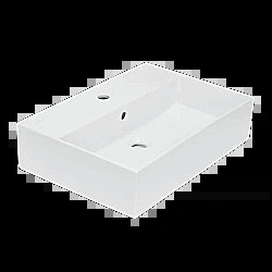 Раковина Sanita luxe Novel 60 NOV60SLWB01 белая купить в интернет-магазине Sanbest