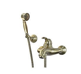 Смеситель для ванны Webert Aurora AU850101065(153) бронза купить в интернет-магазине сантехники Sanbest