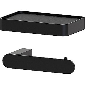 Держатель для туалетной бумаги Artwelle Schwarz 7726 черный матовый купить в интернет-магазине сантехники Sanbest