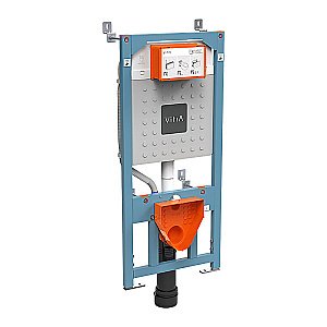 Унитаз подвесной Vitra Sento 9830B003-7207 безободковый, c инсталляцией, с крышкой микролифт купить в интернет-магазине Sanbest