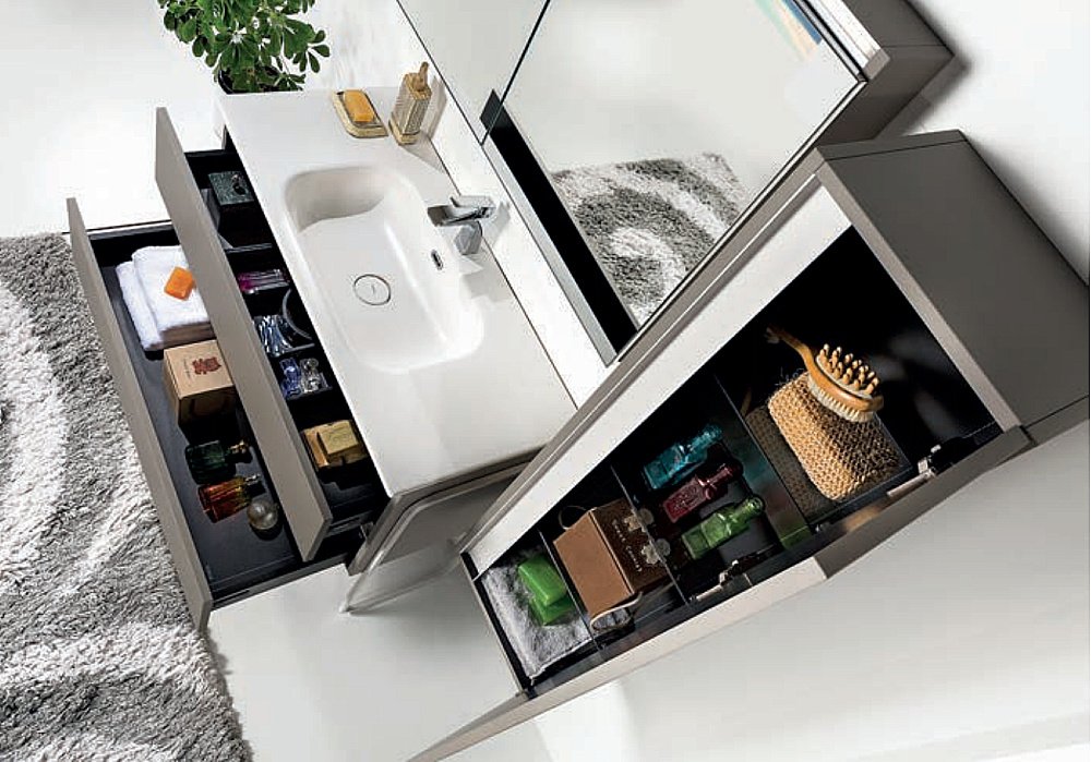 Пенал Armadi Art Vallessi кашемир матовый для ванной в интернет-магазине сантехники Sanbest