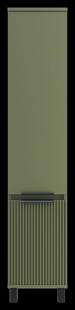 Пенал подвесной Misty Enfida 35 ENF-05035-0801L зеленый для ванной в интернет-магазине сантехники Sanbest