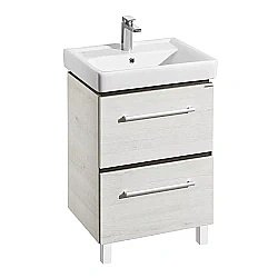 Тумба с раковиной Акватон Ронда 60 дуб сомерсет для ванной в интернет-магазине Sanbest