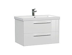 Мебель для ванной подвесная Cersanit LARA 70 белая для ванной в интернет-магазине Sanbest