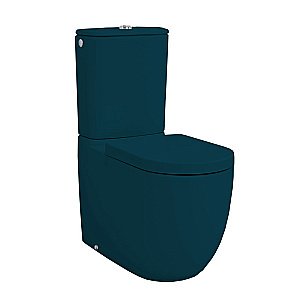 Унитаз напольный Artceram FILE 2.0 FLV003 42 00 green petrolio зеленый купить в интернет-магазине Sanbest