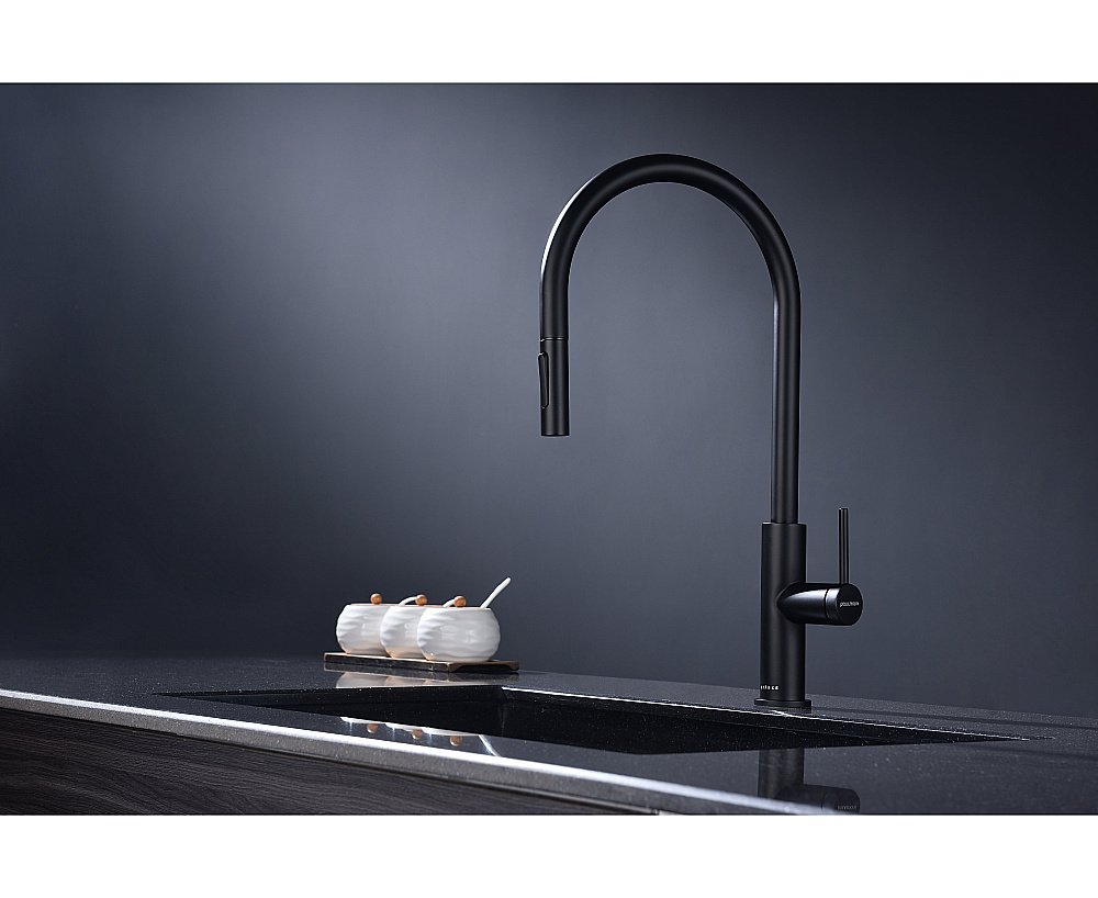 Смеситель для кухни Paulmark Senso Se215180-AN антрацит купить в интернет-магазине сантехники Sanbest