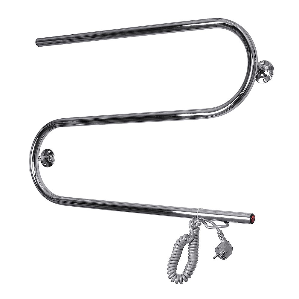 Полотенцесушитель электрический Domoterm S-образный DMT 112 42x70 EK хром купить в интернет-магазине сантехники Sanbest