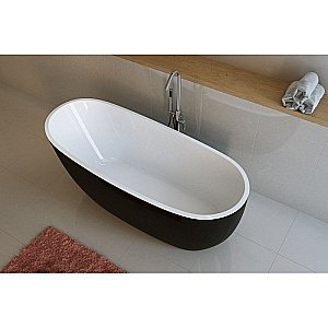 Ванна акриловая Excellent Comfort 2.0 WAEX.CMP2.17WB 175x74 черная, белая купить в интернет-магазине Sanbest