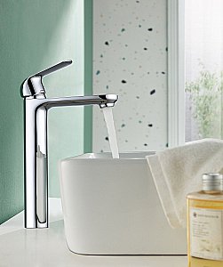 Смеситель для раковины D&K Venice Gondola DA1022081 хром купить в интернет-магазине сантехники Sanbest